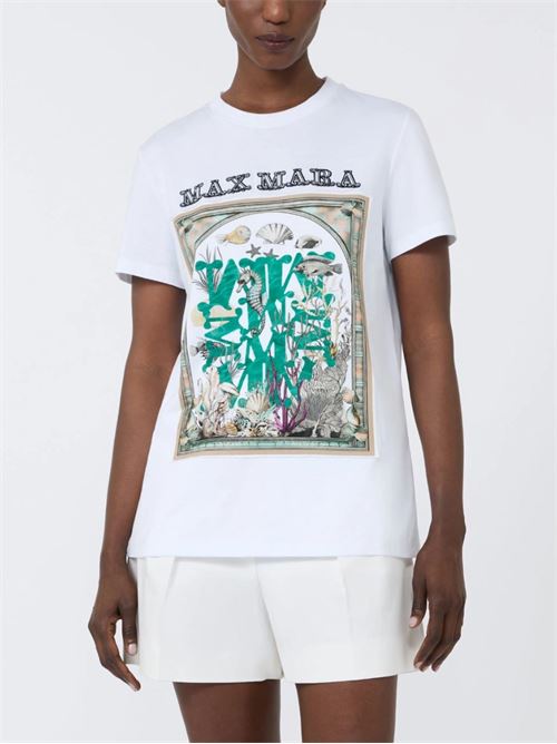 Cotton T-shirt MAX MARA | 2611941062600MXMSPADINO019